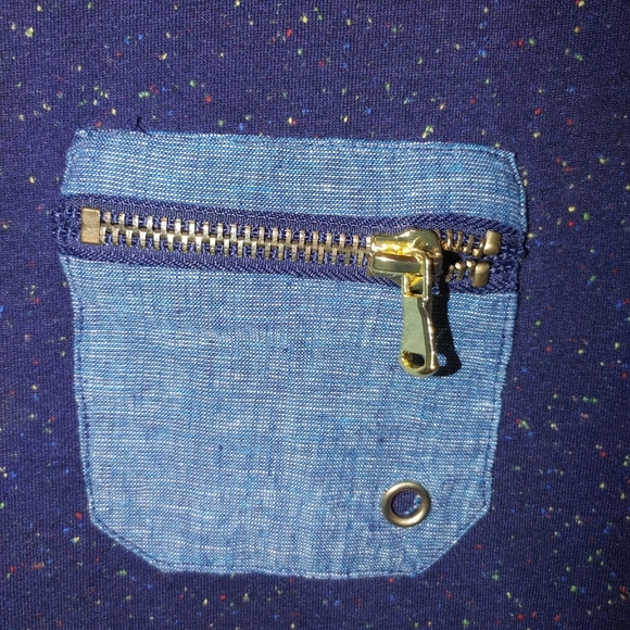 Rich Gang Speckled One Pocket T-Shirt Short Sleeve Men's Size 2x - Picture 5 of 7